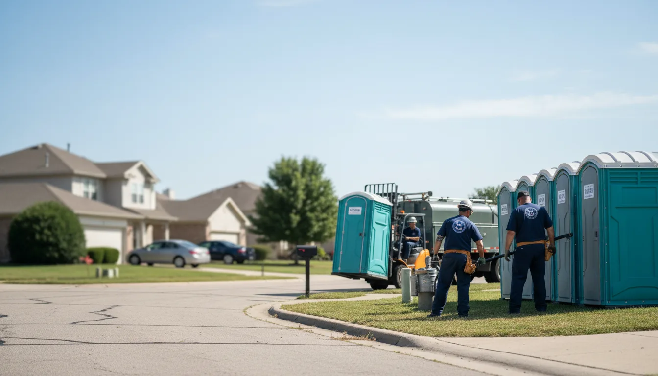 Porta Potty Rental in Gilman, IL near me